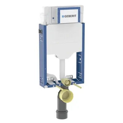 Geberit Kombifix - uzstādīšanas elements sienas WC, 108 cm, zemapmetuma skalošanas tvertne SIGMA 12 cm 110.302.00.5