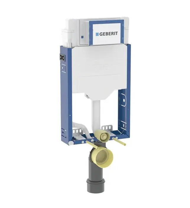 Geberit Kombifix - uzstādīšanas elements sienas WC, 108 cm, zemapmetuma skalošanas tvertne SIGMA 12 cm 110.302.00.5
