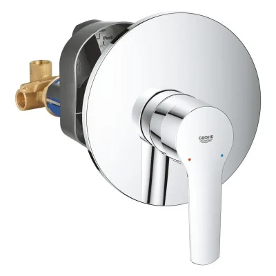 Grohe QuickFix Start - zemapmetuma dušas maisītājs ar iebūvējamo korpusu, hroms 32590002
