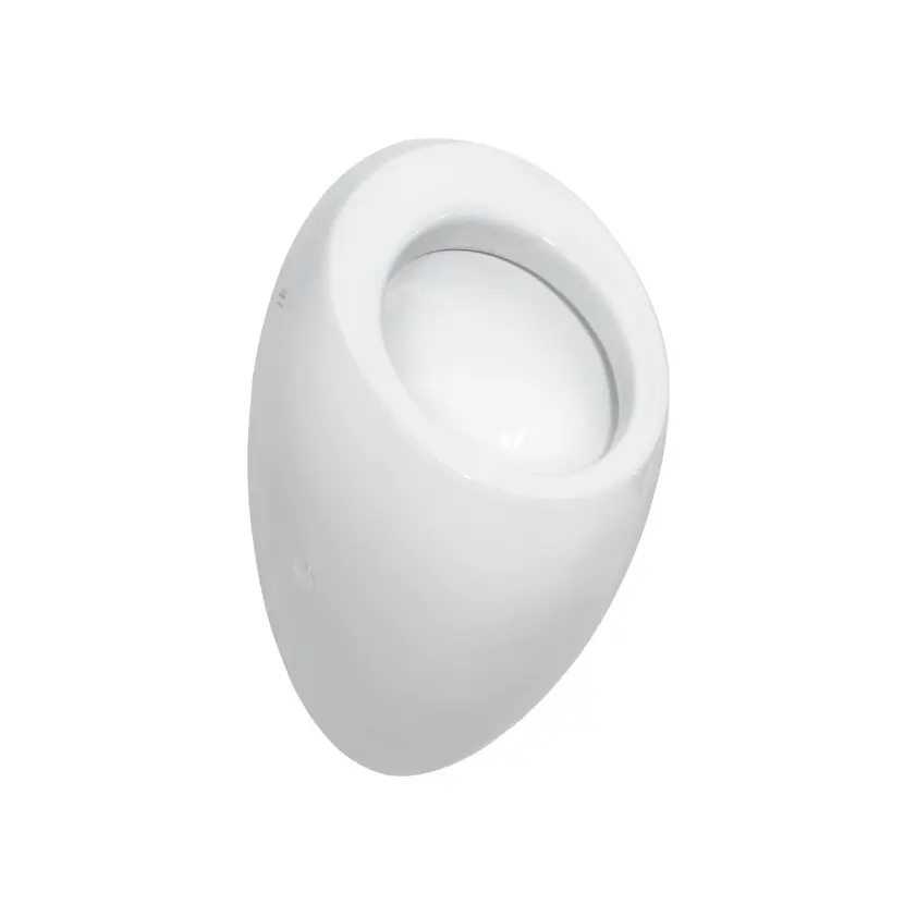 Laufen Il Bagno Alessi One - piesūces pisuārs bez vāka, ūdens pieslēgums aizmugurē, LCC, balts H8409754000001