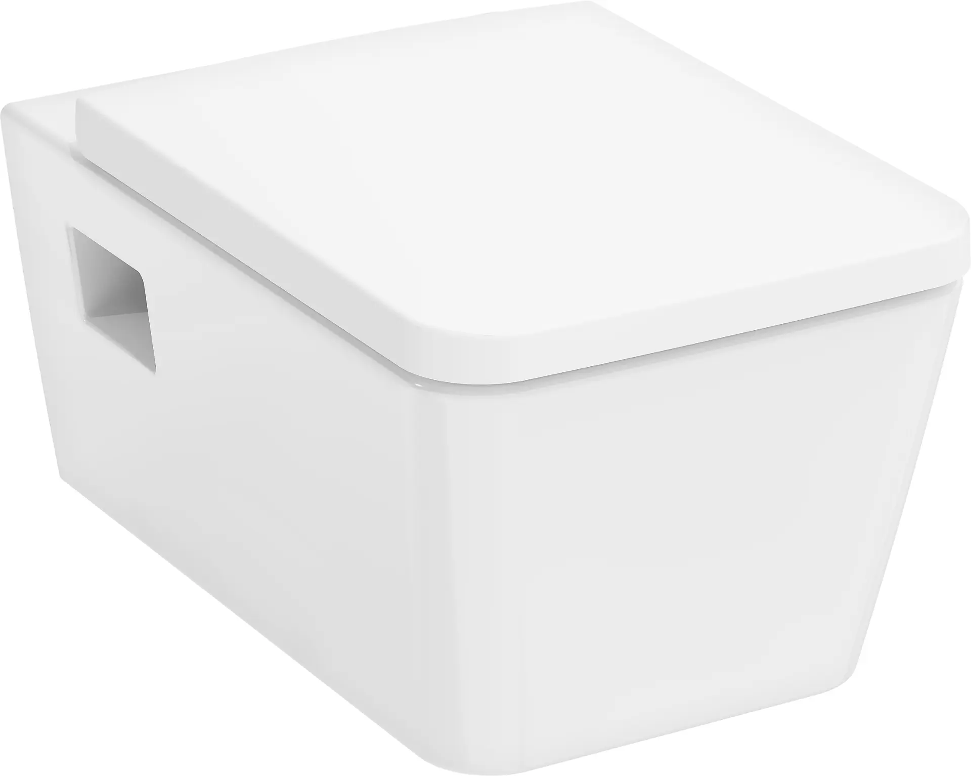 Hansgrohe EluPura Original Q - piekaramais WC ar sēdekli SoftClose, Rimless, AquaChannel Flush, balts 60289450