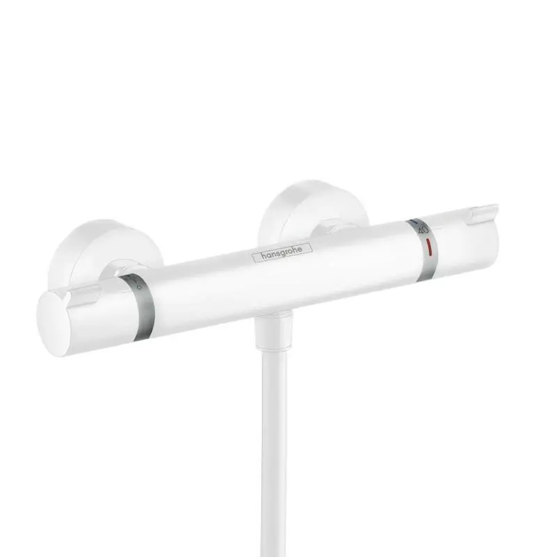 Hansgrohe Ecostat Comfort - termostata dušas maisītājs, matēti balts 13116700