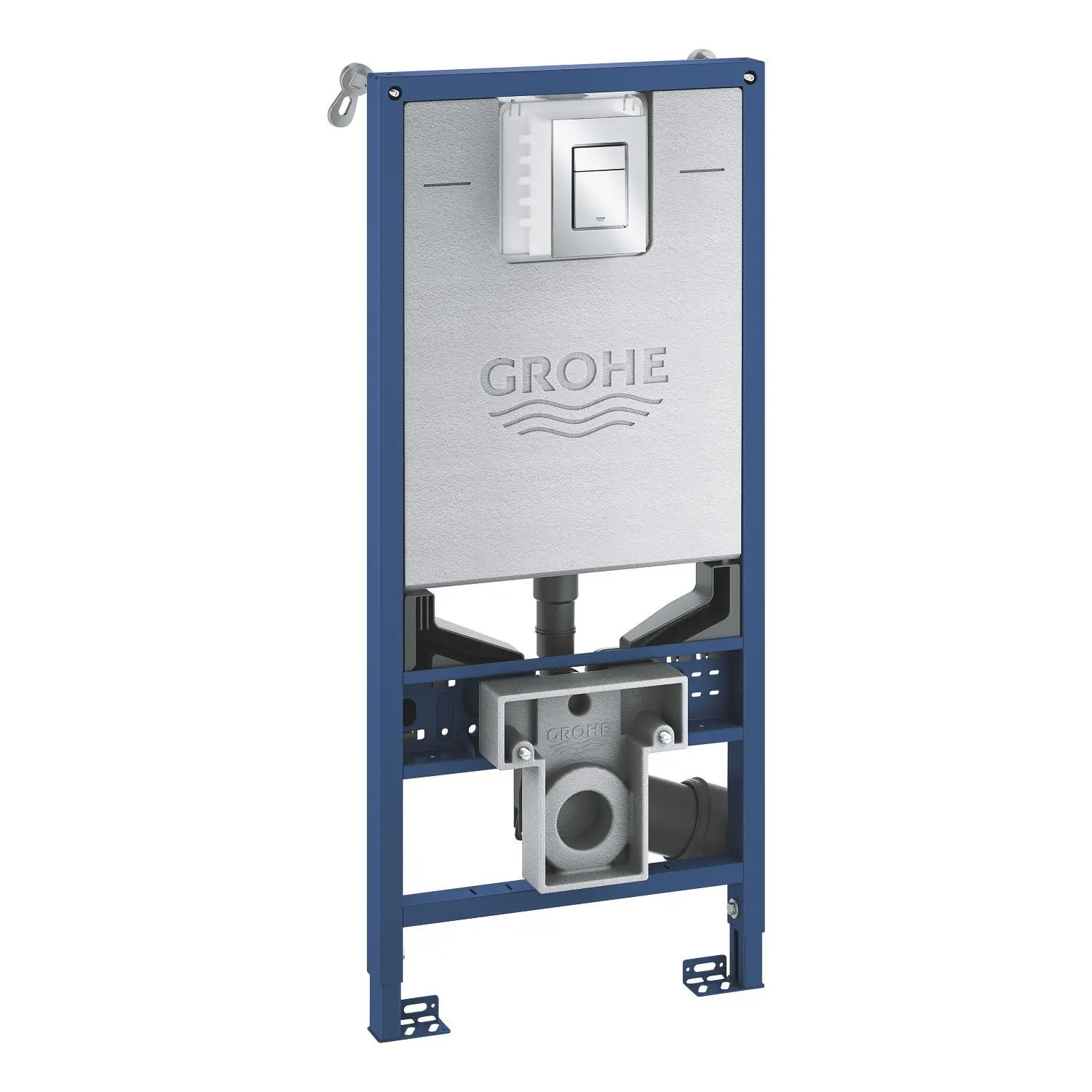 Grohe Rapid SLX - rāmis sienas WC ar skalošanas tvertni un vadības plati, hromēts 39603000
