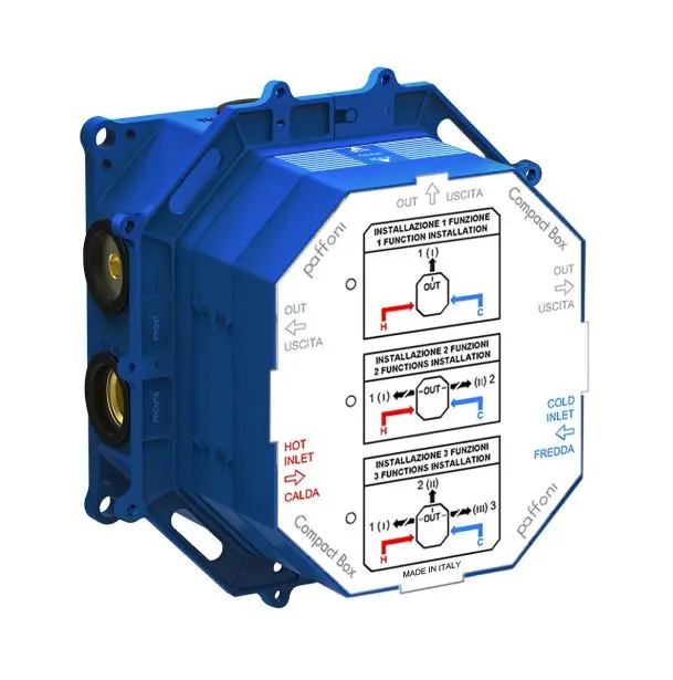 Paffoni Compact Box - pamatelements zemapmetuma maisītājam CPBOX001