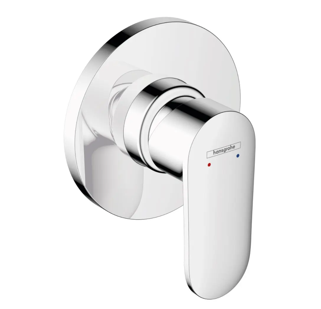 Hansgrohe Vernis Blend - zemapmetuma dušas maisītājs, ar korpusu, hroms 71663000