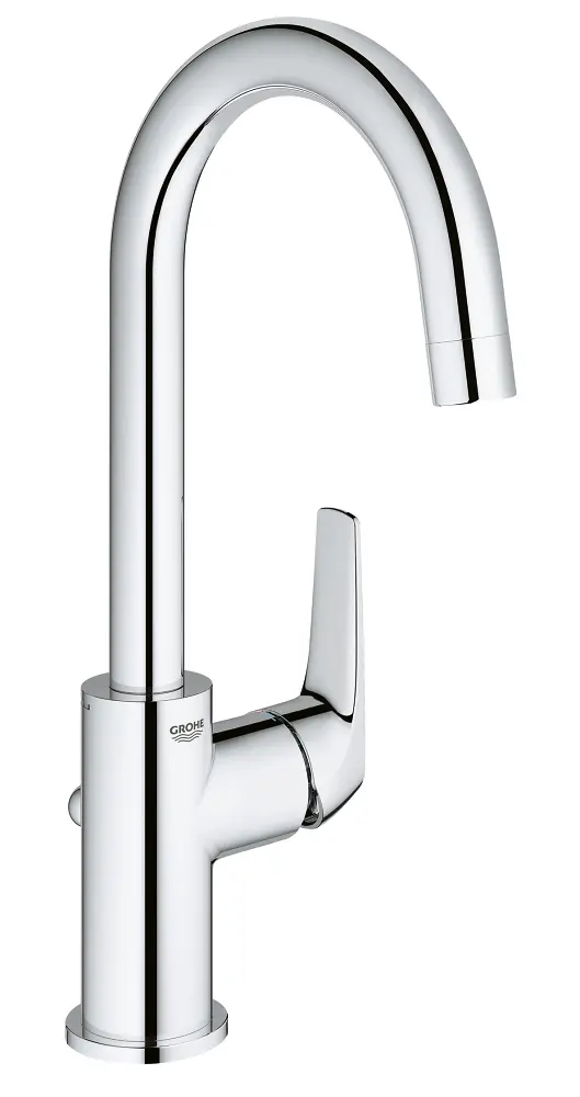 Grohe BauFlow - izlietnes maisītājs ar noteces komplektu, hromēts 23753000