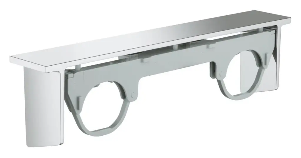 Grohe Grohtherm 2000 - dušas plaukts EasyReach (metāls), hromēts 18608001