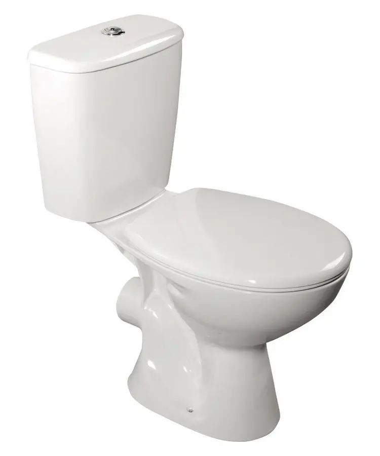 Aqualine Juan WC - WC komplekts, aizmugurējais izvads, balts LC2154