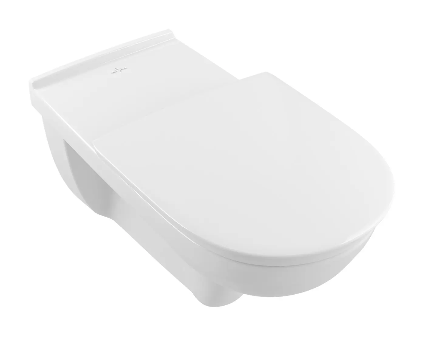Villeroy & Boch ViCare - pie sienas stiprināms WC, pieejams cilvēkiem ar invaliditāti, horizontāls izvads, Direct Flush, Alpu balts 4601R001