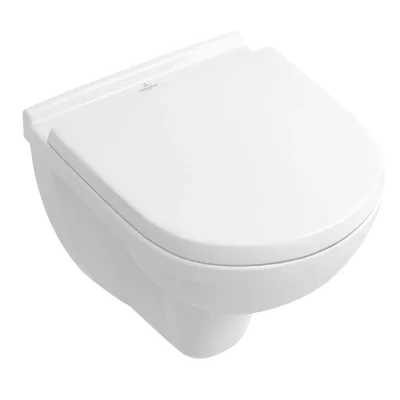 Villeroy & Boch O.novo - piekaramais WC Compact, CeramicPlus, Alpu balts 568810R1