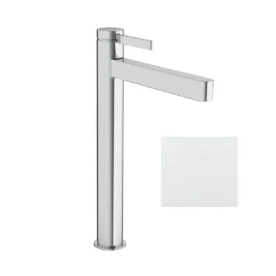 Hansgrohe Finoris - izlietnes maisītājs, ar Push-Open noteces komplektu, CoolStart, EcoSmart, balts matēts 76072700