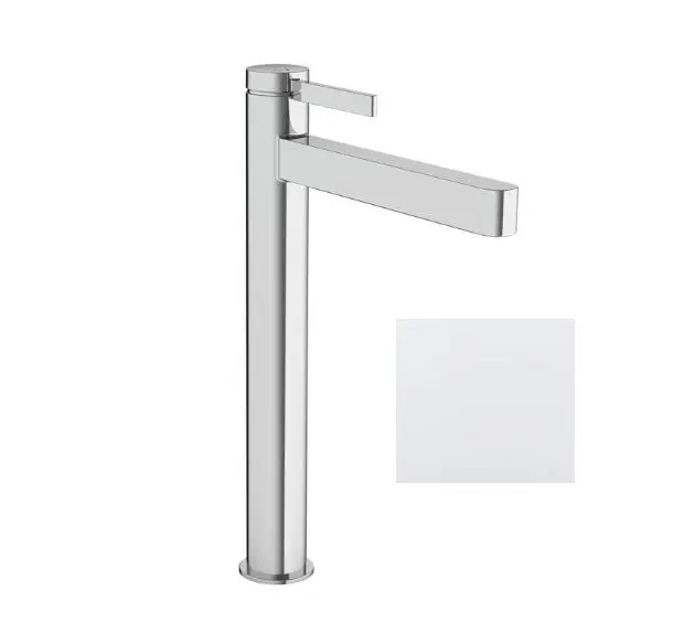 Hansgrohe Finoris - izlietnes maisītājs, ar Push-Open noteces komplektu, CoolStart, EcoSmart, balts matēts 76072700