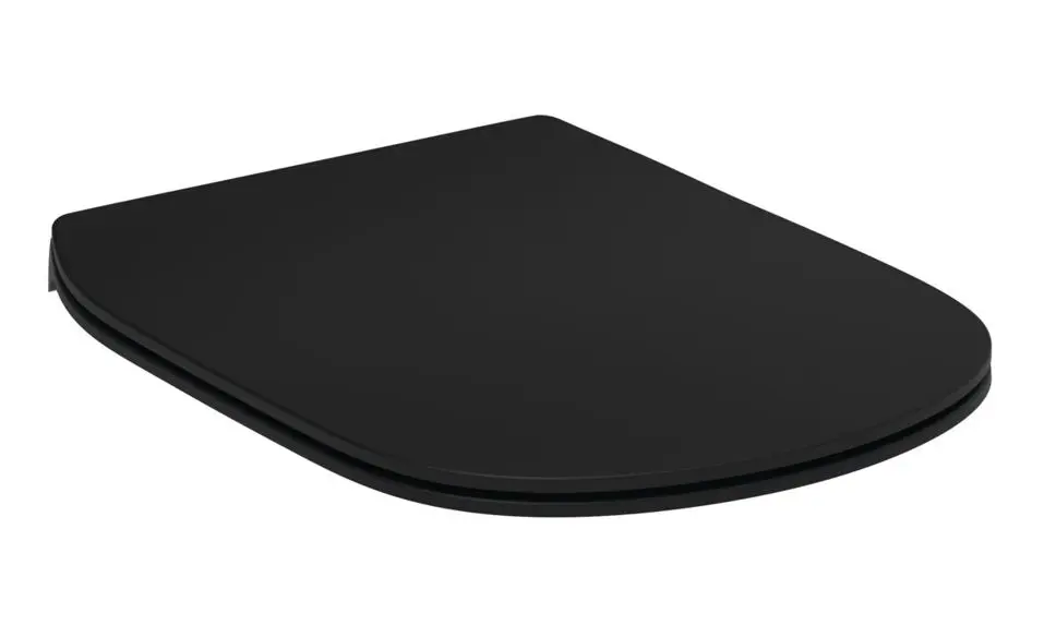 Ideal Standard Tesi - WC sēdeklis, SoftClose, zīda melns T5522V3