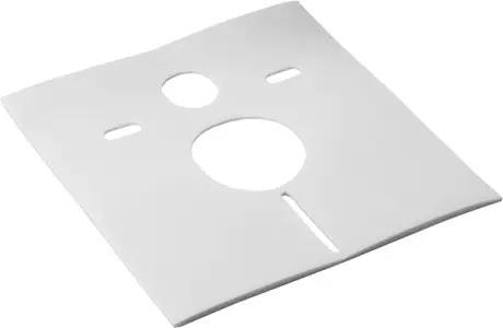 Duravit piederumi - skaņas izolācijas komplekts sienas WC un bidē 0050900000