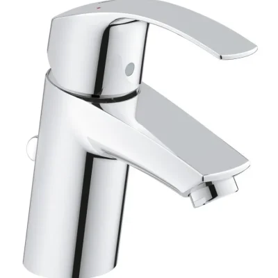 Grohe Eurosmart - izlietnes vienas sviras maisītājs S, ar noteces komplektu, hromēts 33265002