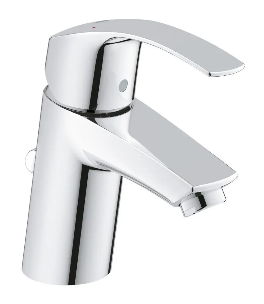 Grohe Eurosmart - izlietnes vienas sviras maisītājs S, ar noteces komplektu, hromēts 33265002