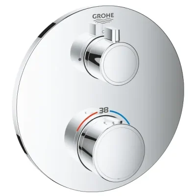 Grohe Grohtherm - termostata dušas maisītājs - zemapmetuma, hromēts 24075000