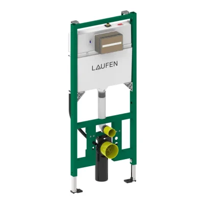 Laufen INEO - zemapmetuma elements sienas WC, augstums 1,15 m H9201100000001