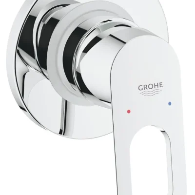Grohe BauLoop - zemapmetuma dušas maisītājs, ar iebūvējamo korpusu, hromēts 29042000