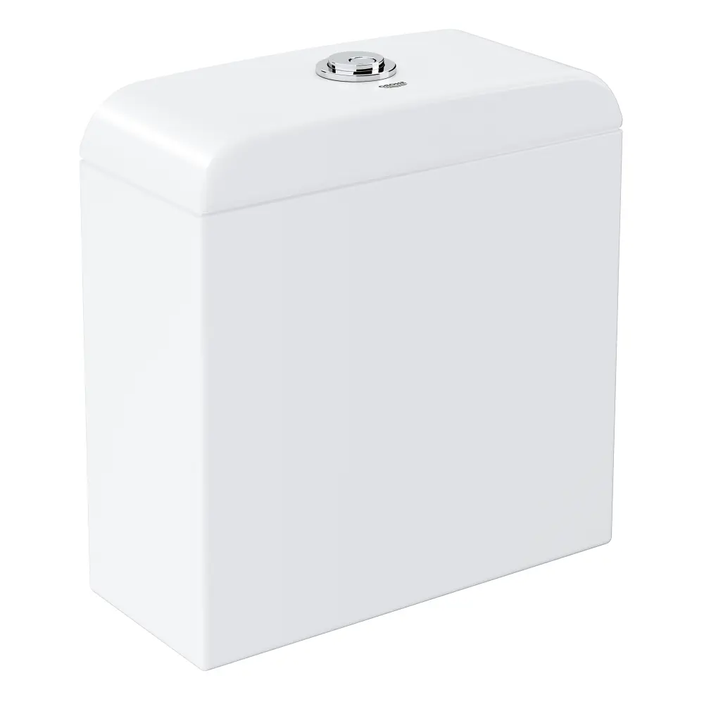 Grohe Euro Ceramic - skalošanas tvertne 38x17 cm, pieslēgums apakšā, Alpu balts 39332000