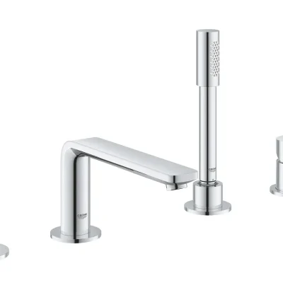 Grohe Lineare - vannas malas maisītājs, 4 caurumu montāža, hromēts 19577001