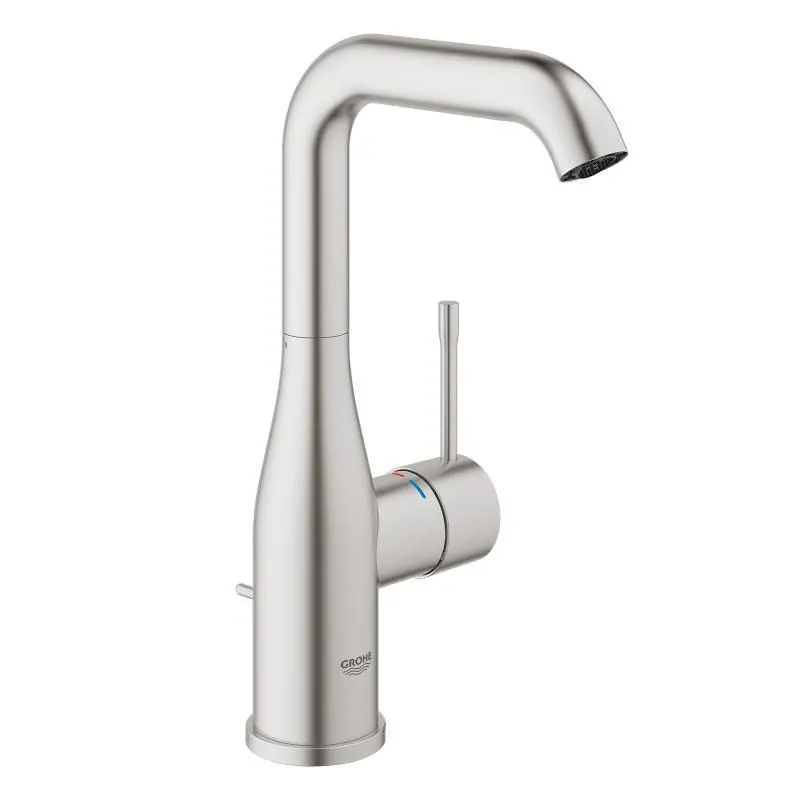 Grohe Essence - izlietnes vienas sviras maisītājs L, SuperSteel 32628DC1