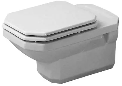 Duravit 1930 - pie sienas stiprināms WC, 355x580 mm, balts 0182090000