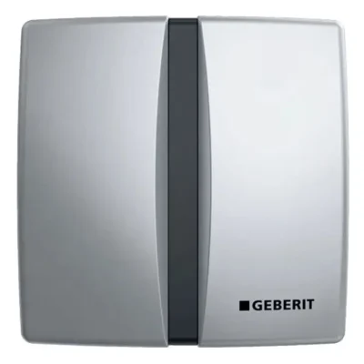 Geberit skalošanas sistēmas - Elektroniskā urināla vadības plate, darbība ar baterijām, hroms matēts 115.804.46.5
