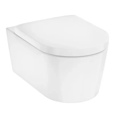 Hansgrohe EluPura S - piekaramais WC ar SoftClose sēdekli, AquaFall, HygieneEffect, balts 62021450