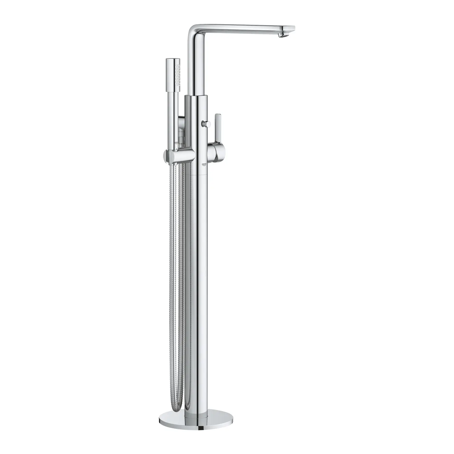 Grohe Lineare - vannas maisītājs, grīdas montāža, hromēts 23792001