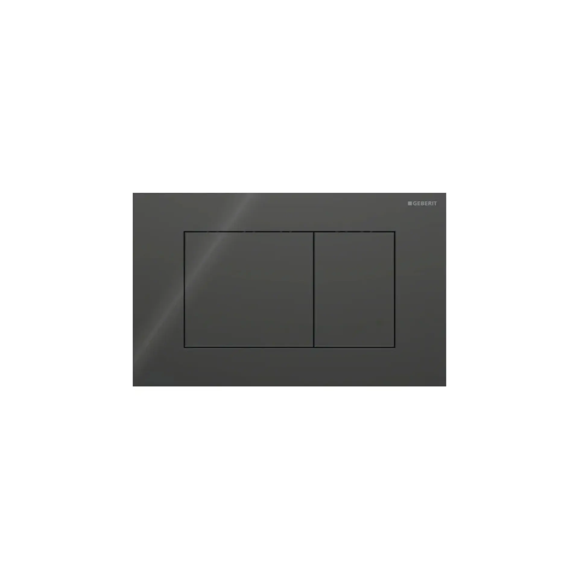 Geberit Sigma40 - WC vadības plate, stikls/melns 115.629.SJ.1