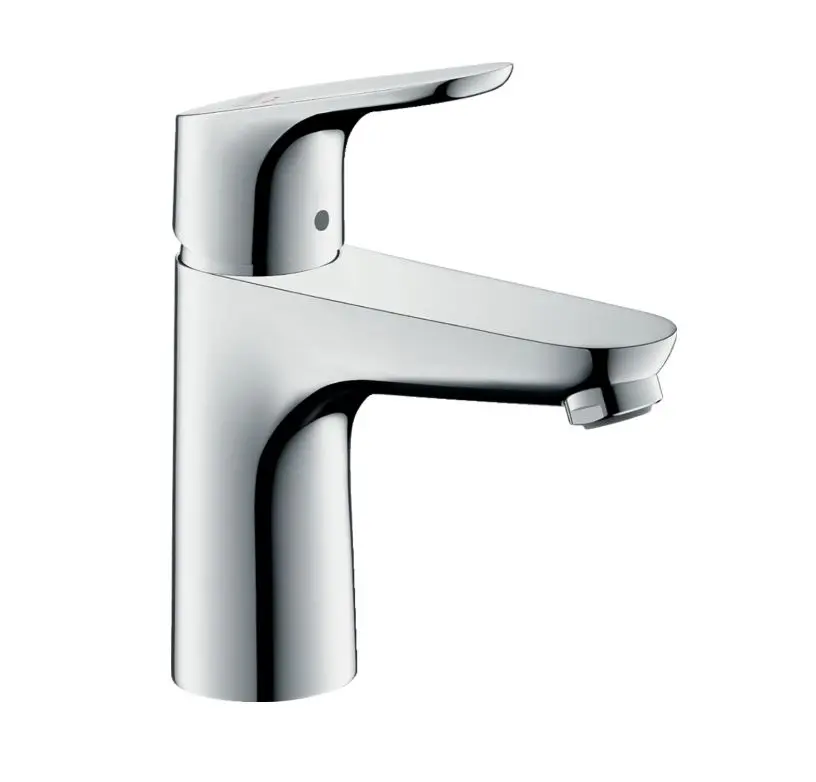 Hansgrohe Focus E2 - izlietnes vienas sviras maisītājs 100 CoolStart, ar noteces komplektu, hromēts 31621000