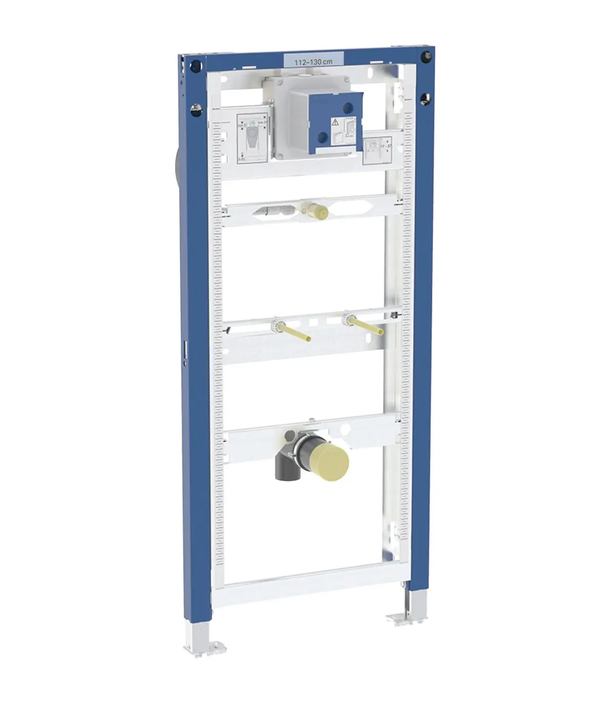 Geberit Duofix - priekšsienas elements pisuāram, augstums 112-130 cm, universāls 111.676.00.2