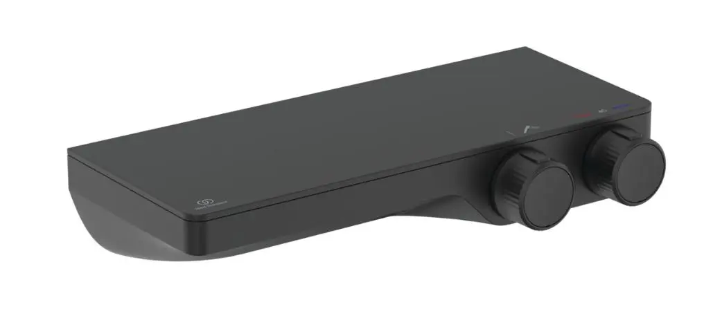 Ideal Standard CeraTherm - termostata dušas maisītājs, zīdaini melns A7329XG