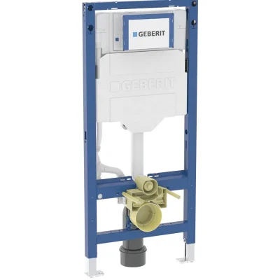 Geberit Duofix - priekšsienas elements sienas WC, augstums 112 cm 111.900.00.6