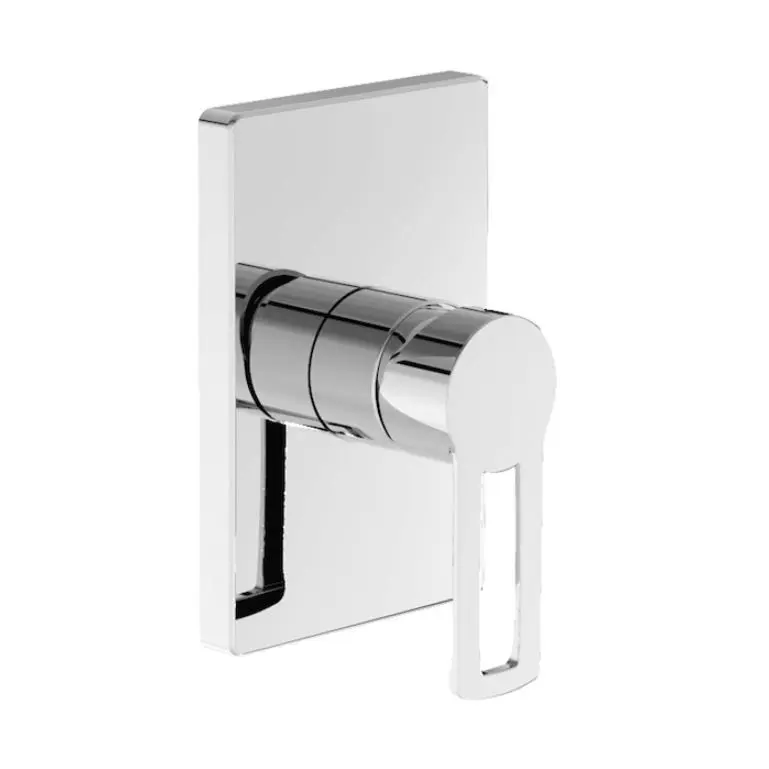 Jika Pure - zemapmetuma dušas maisītājs, ar iebūvējamo daļu, hroms H3314260040001