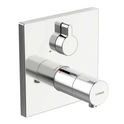 Hansa Varox Pro - zemapmetuma termostata maisītājs 2 patērētājiem, hroms 40589073