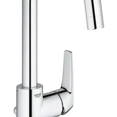 Grohe Start Flow - izlietnes maisītājs ar noteci, hroms 23811000