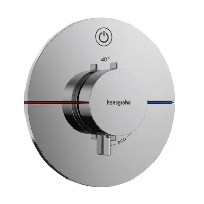 Hansgrohe ShowerSelect Comfort - zemapmetuma termostata maisītājs, hroms 15553000