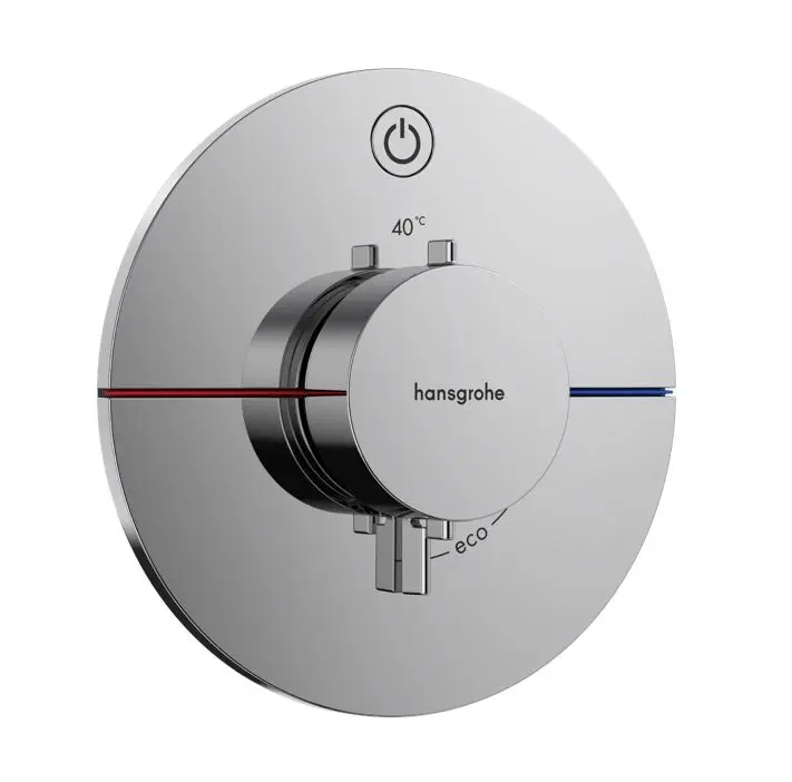 Hansgrohe ShowerSelect Comfort - zemapmetuma termostata maisītājs, hroms 15553000