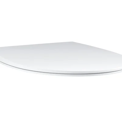 Grohe Bau Ceramic - WC sēdeklis Slim, SoftClose, Alpu balts 39898000