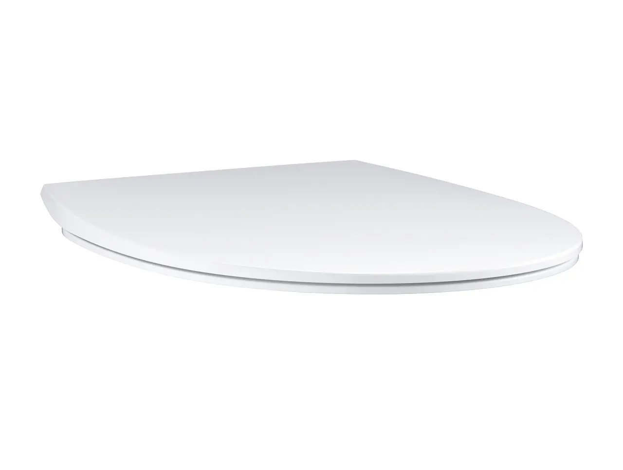 Grohe Bau Ceramic - WC sēdeklis Slim, SoftClose, Alpu balts 39898000
