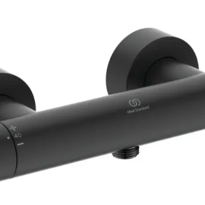 Ideal Standard CeraTherm - termostata dušas maisītājs, zīdaini melns A7587XG