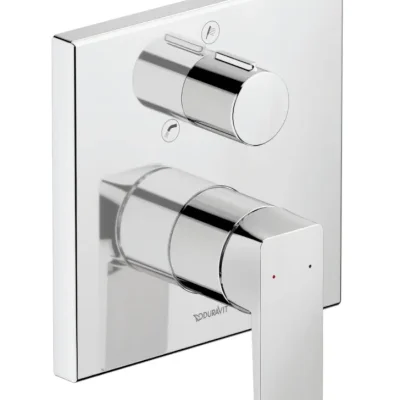 Duravit Manhattan - zemapmetuma maisītājs, 2 patērētājiem, hroms MH5210012010