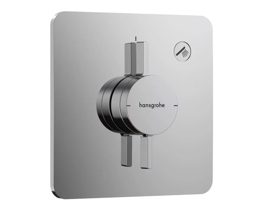 Hansgrohe DuoTurn Q - zemapmetuma dušas maisītājs, hroms 75614000
