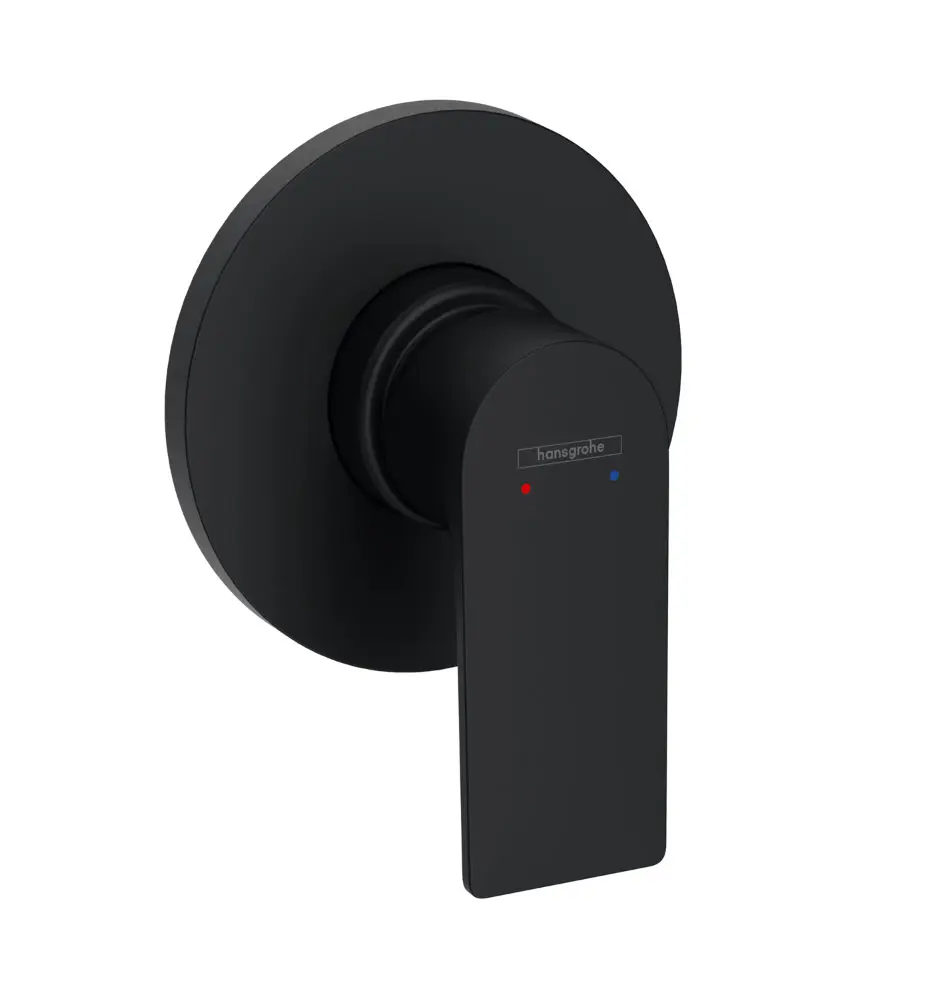 Hansgrohe Rebris E - zemapmetuma dušas maisītājs, matēti melns 72659670