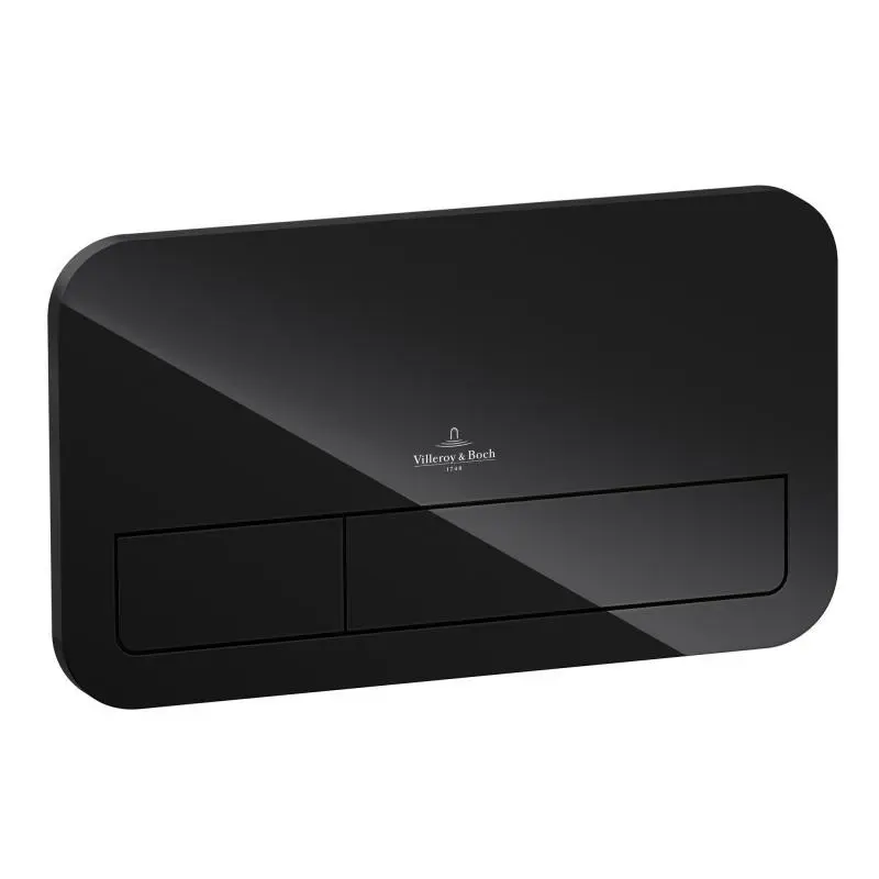 Villeroy & Boch ViConnect - vadības plate M200, stikls Glossy Black 922400RB