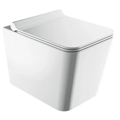 OMNIRES Boston - piekaramais WC ar SoftClose sēdekli, Rimless, balts BOSTONMWBP