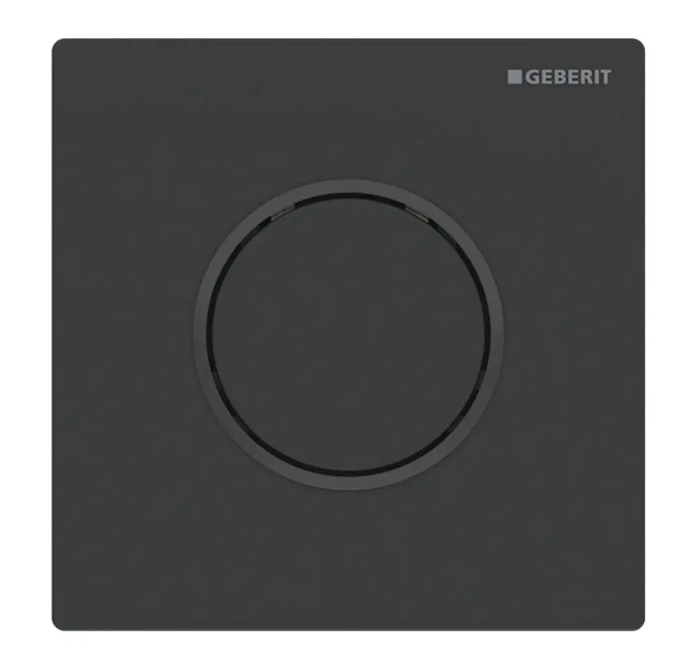 Geberit skalošanas sistēmas - pisuāra vadības plate, easy to clean, matēti melns 116.015.16.1