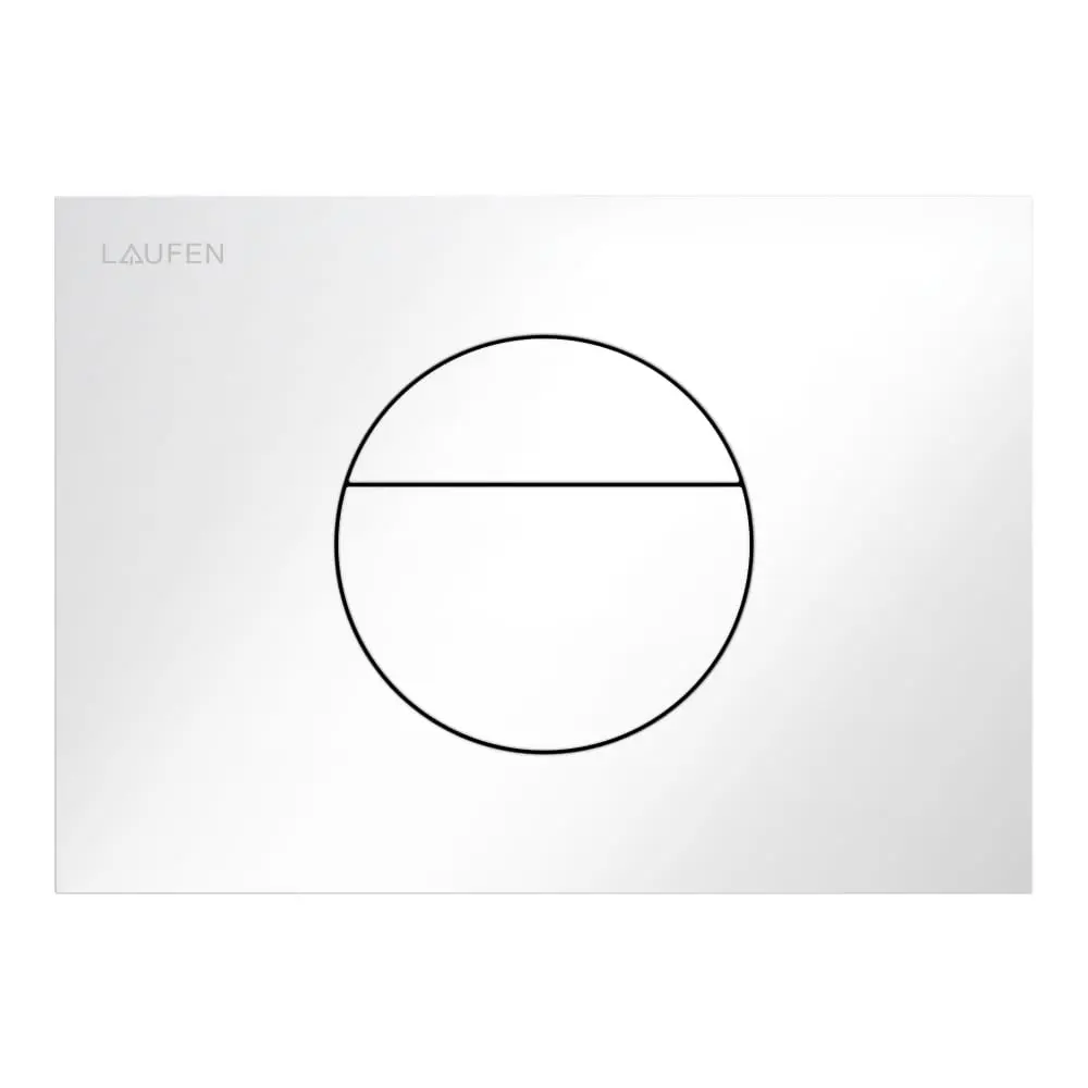 Laufen INEO - vadības plate, balta spīdīga H9001120000001